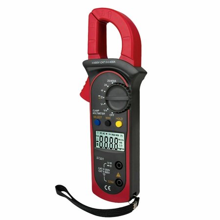 Sanoxy Digital Multimeter Tester AC DC Volt Ohm Amp Clamp Meter Auto Range LCD Handheld-red PPT-193864666062-red